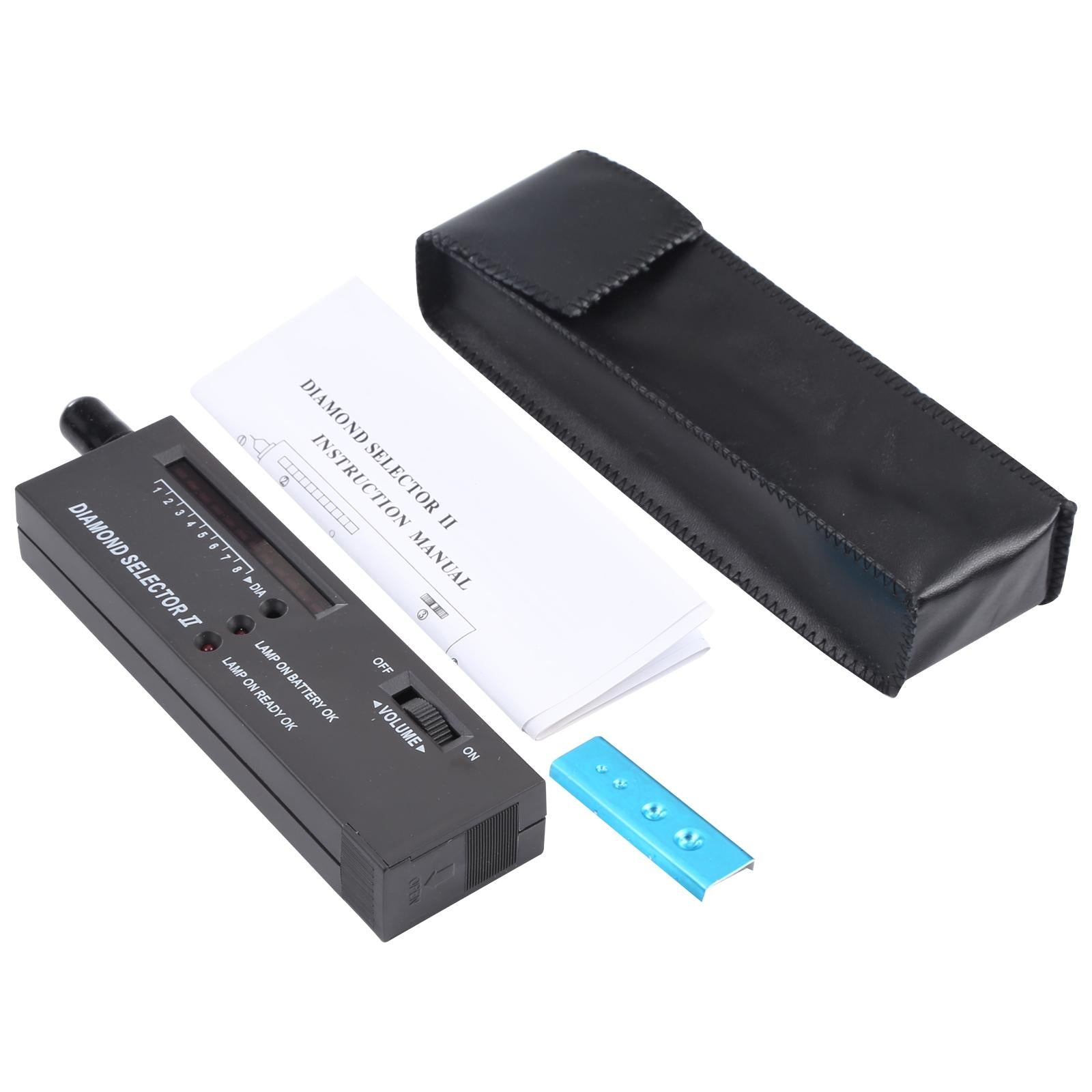 Led Diamond Selector With Battery Indicator - Black-1915197989165600772