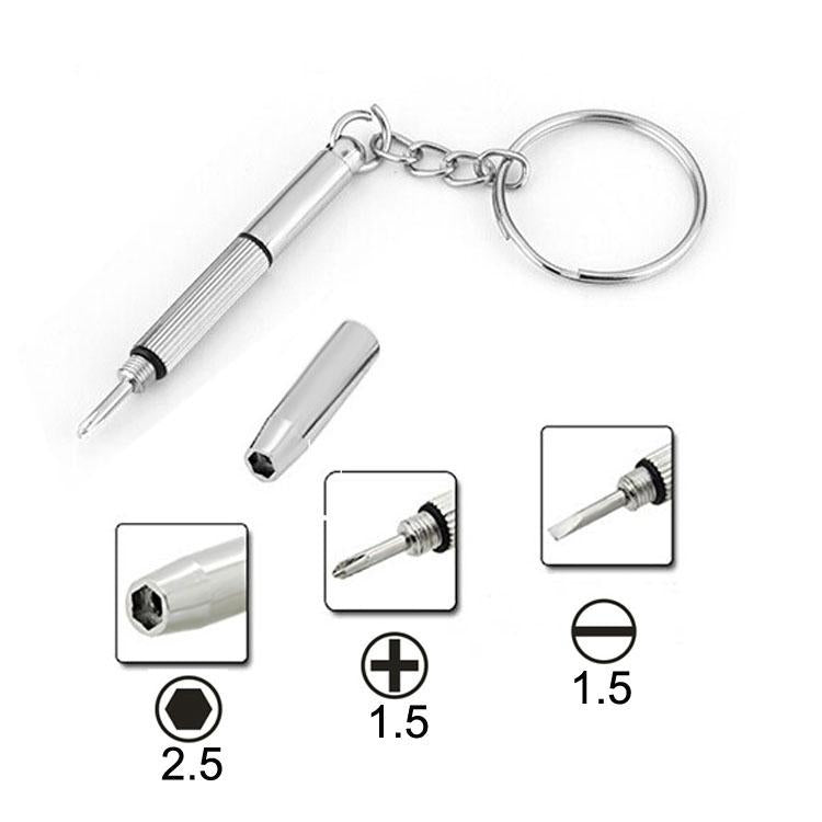 3-In-1 Professional Screwdriver Repair Tool With Keychain For Smart Devices-1915197104293285889