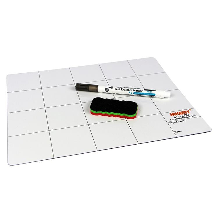 Magnetic Project Mat With Marker Pen For Phone Repair - 25Cm X 20Cm-1915197522847076352