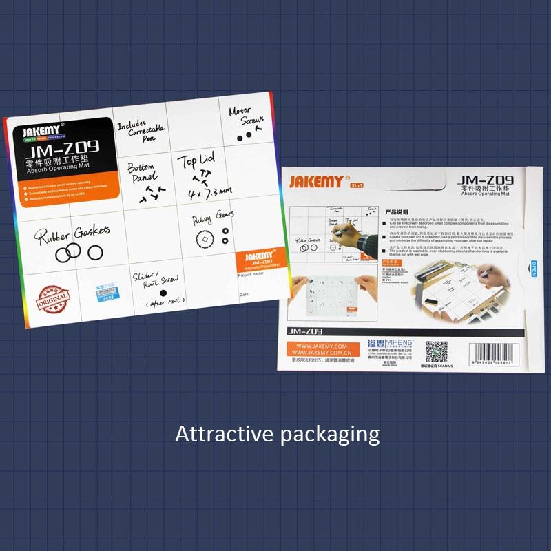 Magnetic Project Mat With Marker Pen For Phone Repair - 25Cm X 20Cm-1915197522847076355