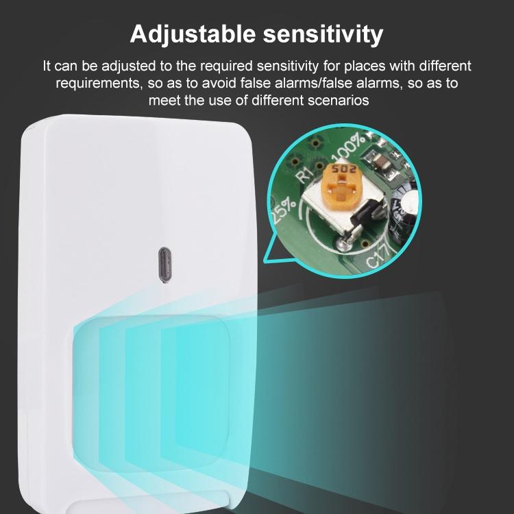 White Dual Technology Motion Sensor - Dt-7225-1915198373867163654