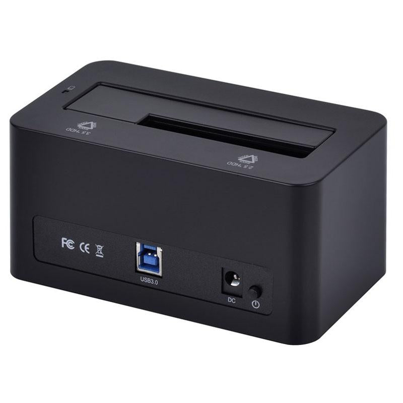 High-Speed Usb 3.0 To Sata Dock For 2.5 / 3.5 Hdd - Black-1915196726269054980