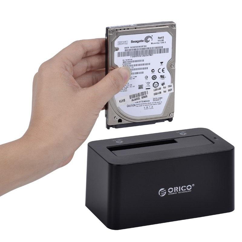 High-Speed Usb 3.0 To Sata Dock For 2.5 / 3.5 Hdd - Black-1915196726269054981