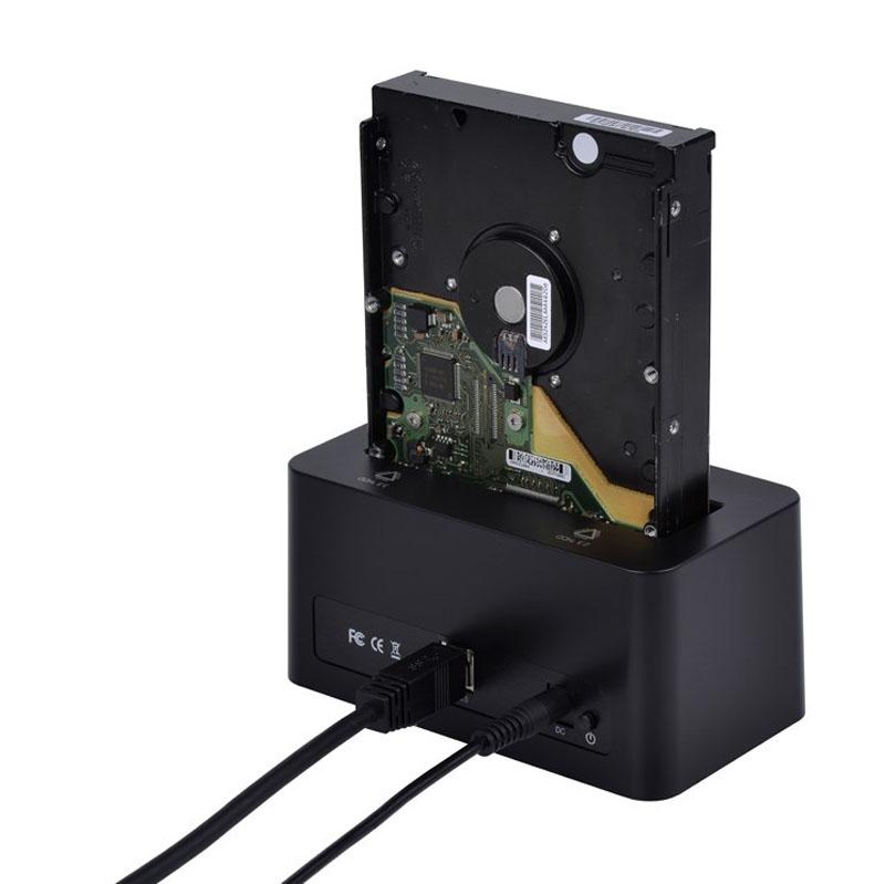 High-Speed Usb 3.0 To Sata Dock For 2.5 / 3.5 Hdd - Black-1915196726269054982