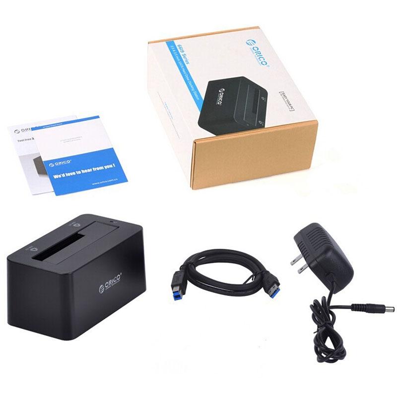 High-Speed Usb 3.0 To Sata Dock For 2.5 / 3.5 Hdd - Black-1915196726269054983