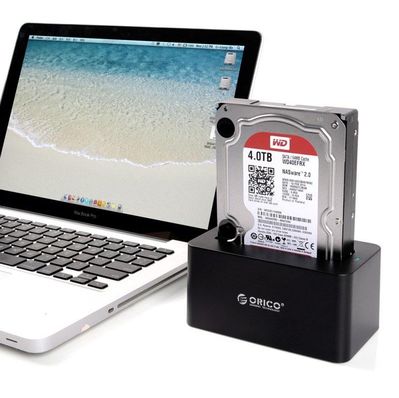 High-Speed Usb 3.0 To Sata Dock For 2.5 / 3.5 Hdd - Black-1915196726269054985