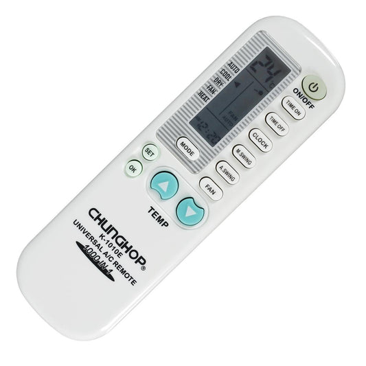Grey Universal A / C Remote Control - K-1010E Compatible-1915197797292969985