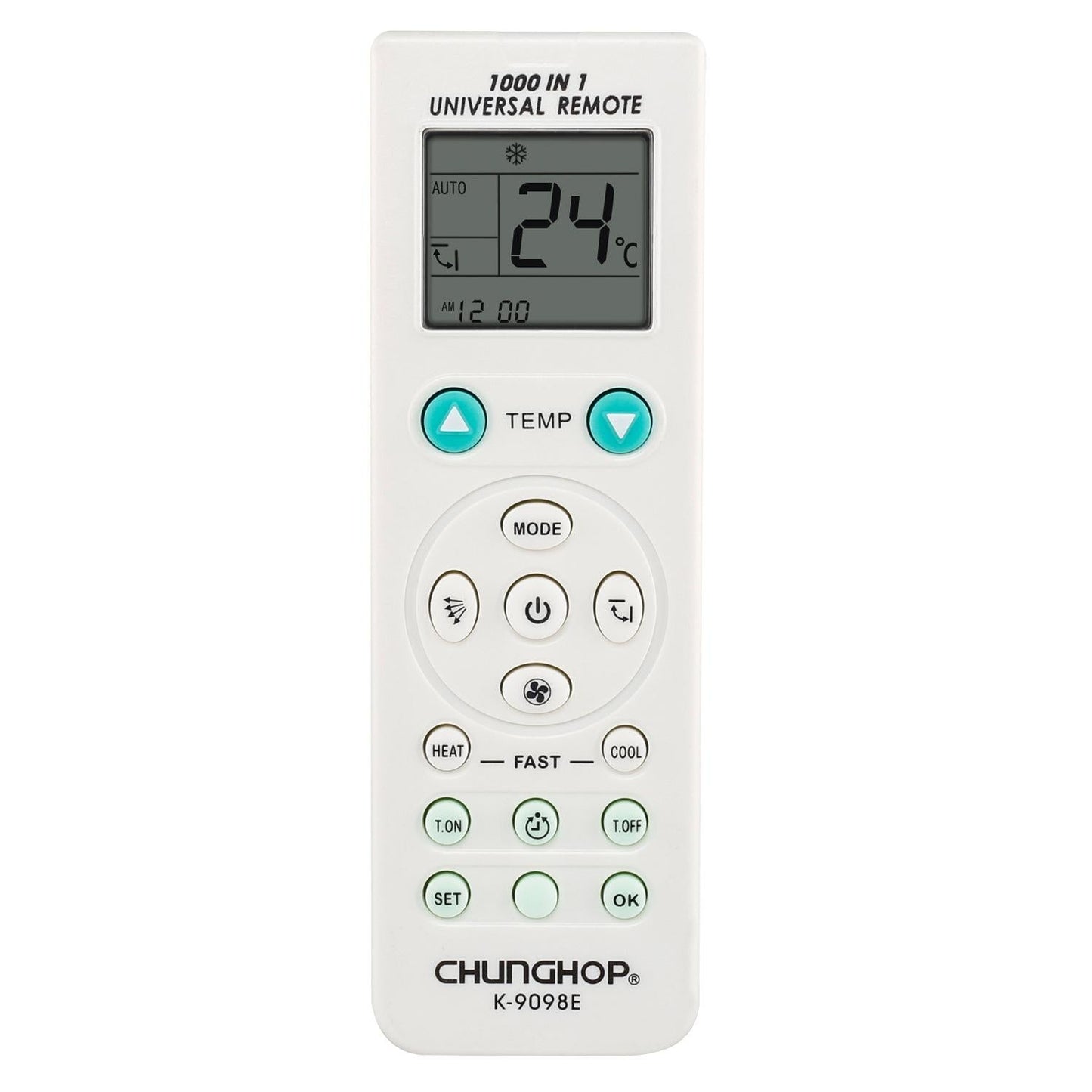 Universal A / C Remote Control - White K-9098E-1915197162677997568