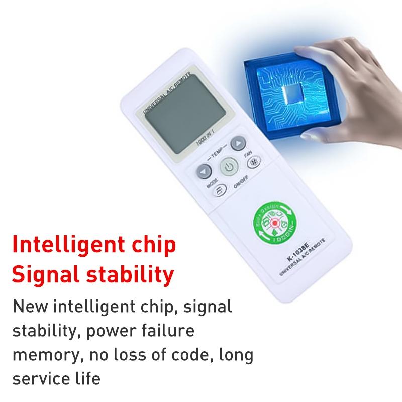 Universal A / C Remote Control - Compact And Versatile-1915197024903499779