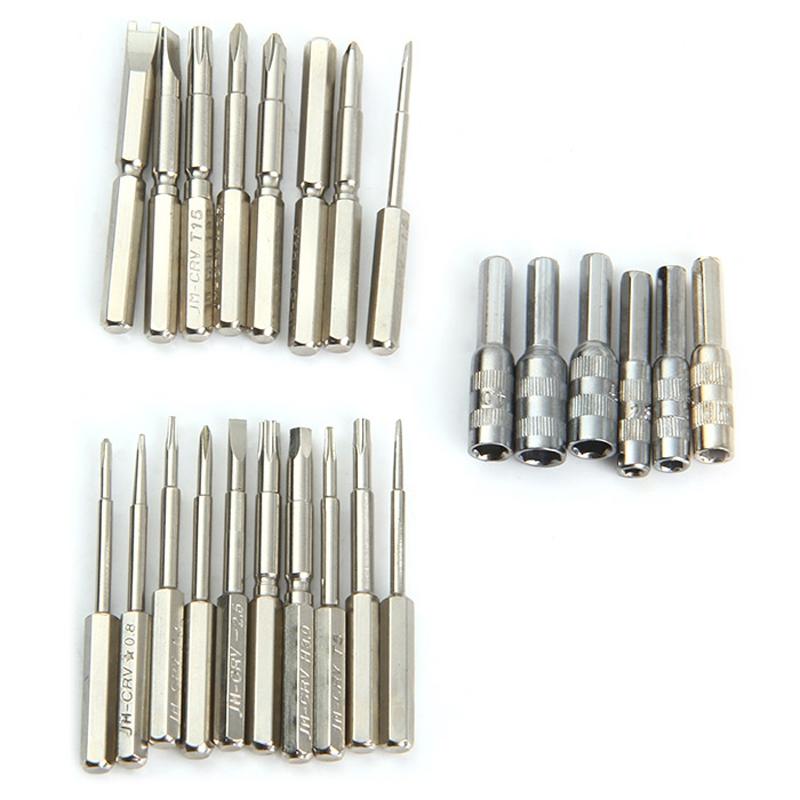 30-In-1 Interchangeable Screwdriver Set - Aviation Aluminum-1915197696222826502