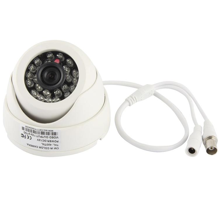 24 Led Infrared Camera With 3.6Mm Lens - 20M Ir Distance Abs Material-1915198042827526149