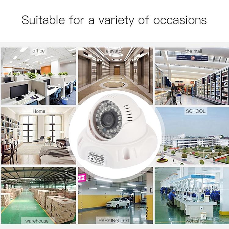 36 Led Infrared Camera With 3.6Mm Lens - 20M Ir Distance - Abs Material-1915196992389255172