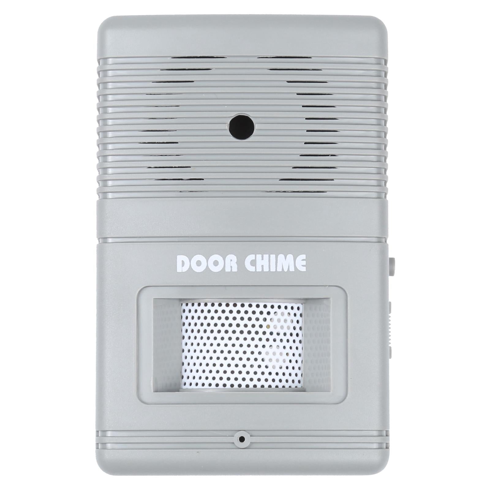 Grey Wireless Door Chime For Visitor Alert-1915197797435576321