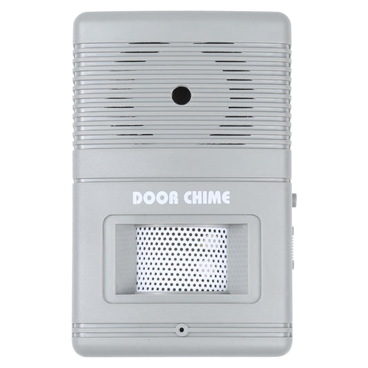 Grey Wireless Door Chime For Visitor Alert-1915197797435576321