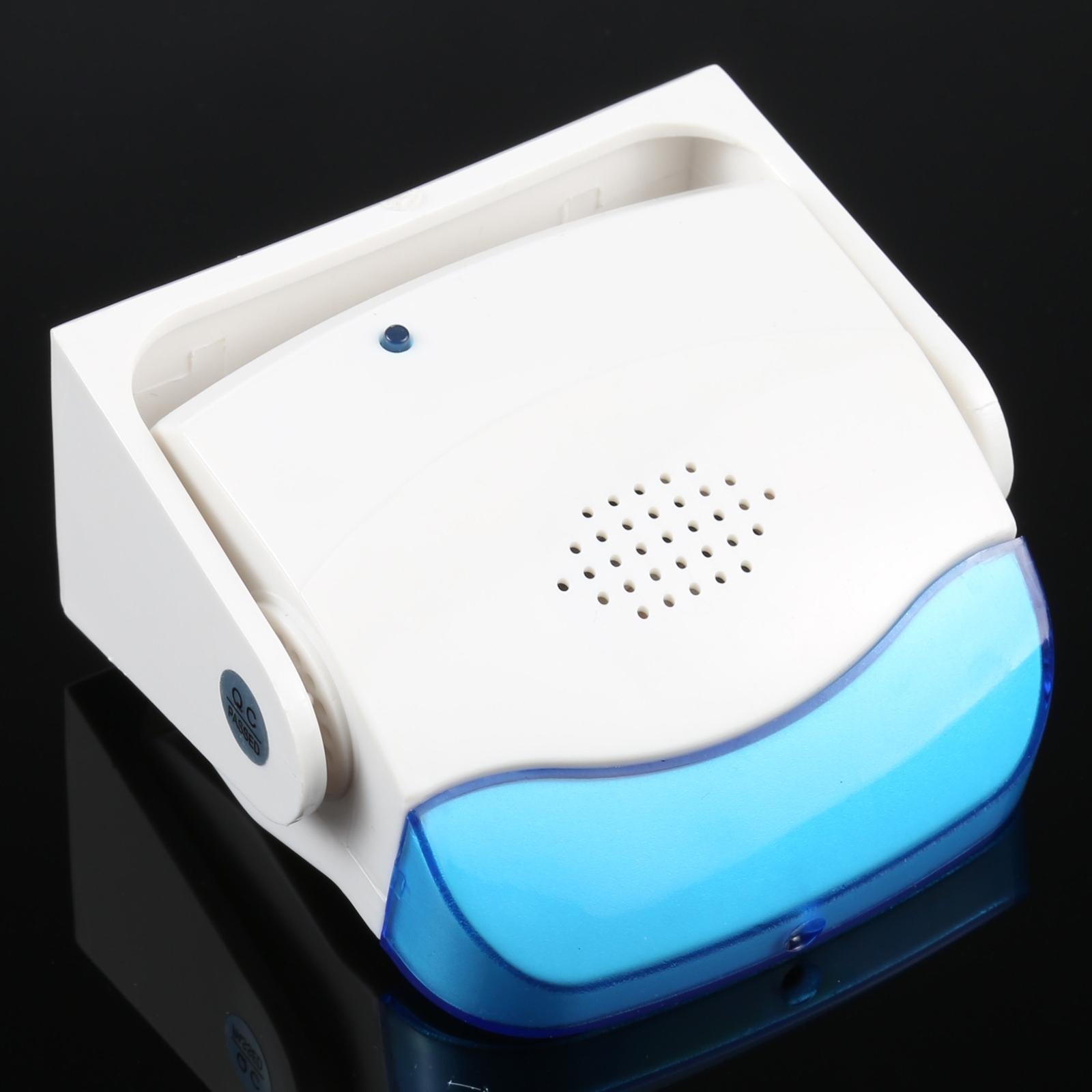 Wireless Doorbell With Guest-Saluting Feature - White-1915197162891907073