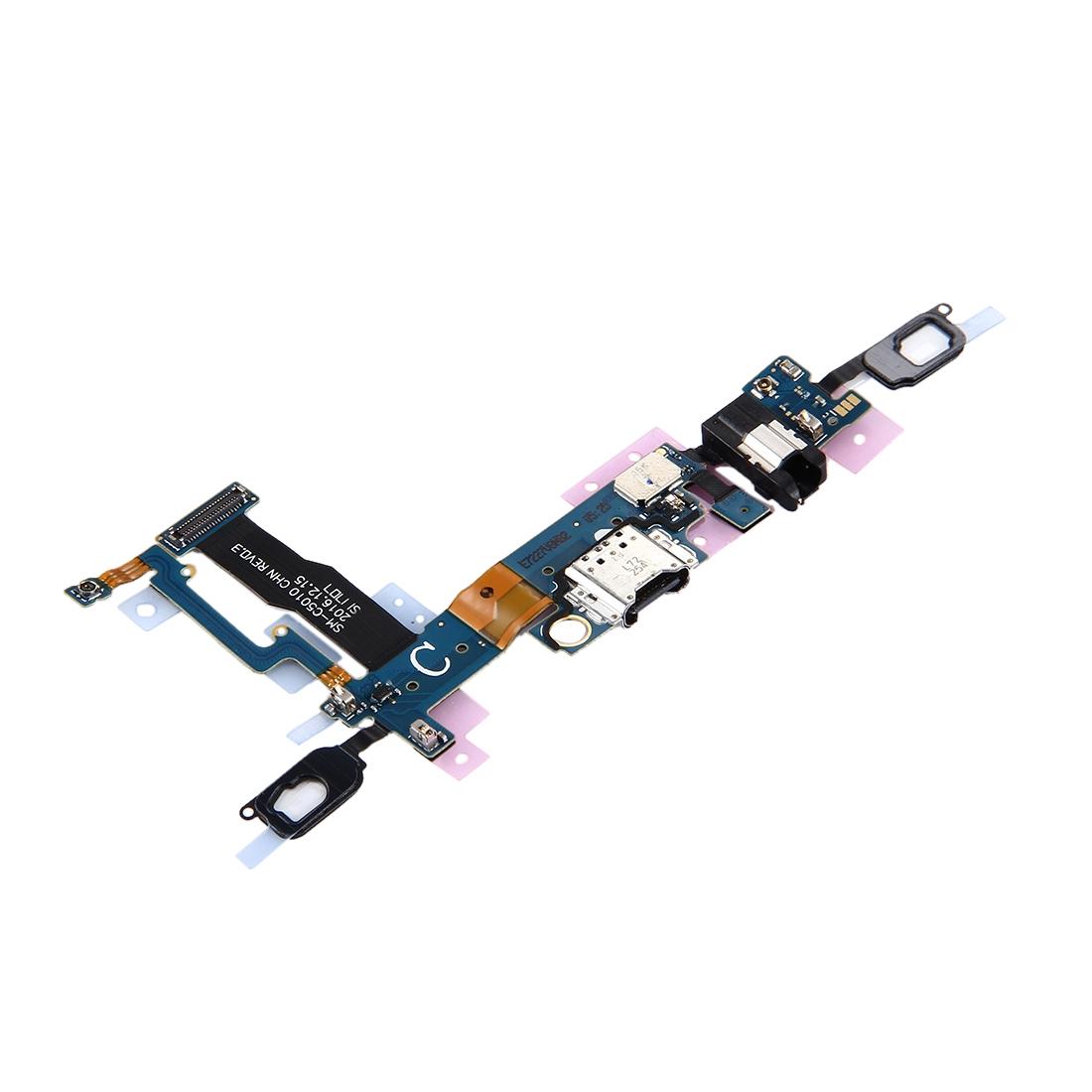 Charging Port Flex Cable With Home Button And Earphone Jack Replacement-1915197016934322180