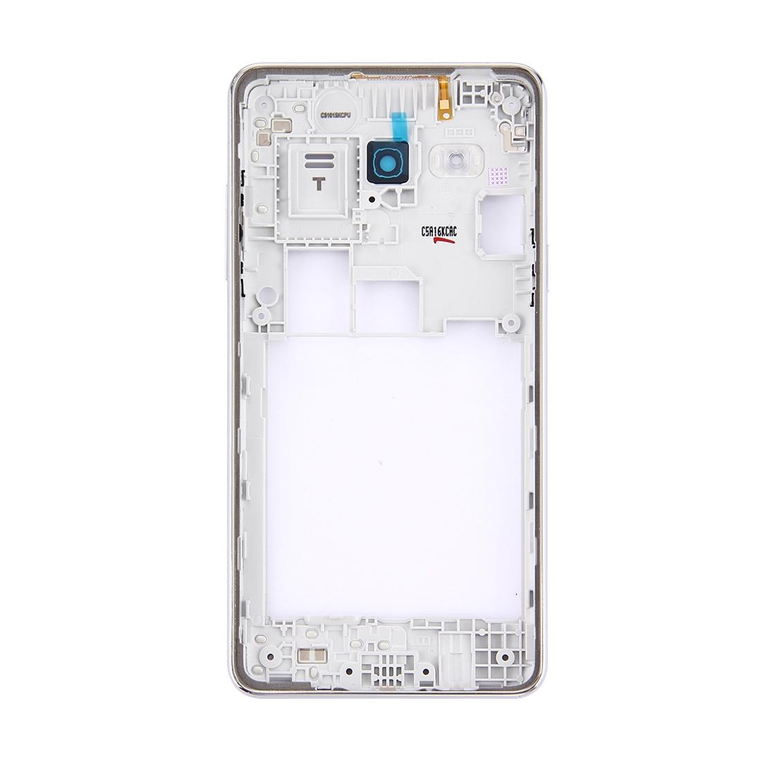 Silver Middle Frame Bezel For Galaxy On5 Double Card Version-1915196596094636034