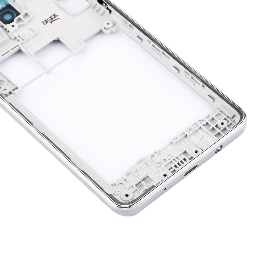 Silver Middle Frame Bezel For Galaxy On5 Double Card Version-1915196596094636035