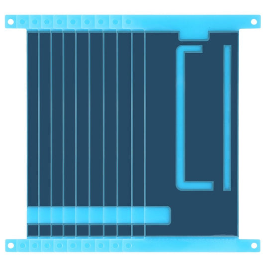10Pcs Lcd Back Adhesive For Samsung Galaxy On 7 2016 J7 Prime - Black-1915197886560342017