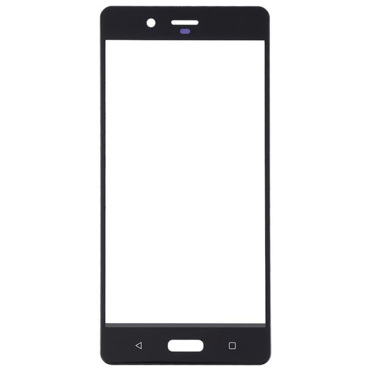 Replacement Front Screen Glass For Nokia 8 - Black-1915196575089561602