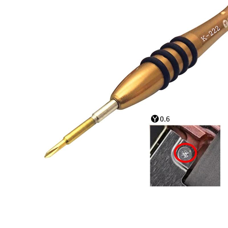 Kaisi K222 Precision Screwdriver Set For Mobile Phone And Tablet Repair - Y Shape 0.6-1915198396499628034