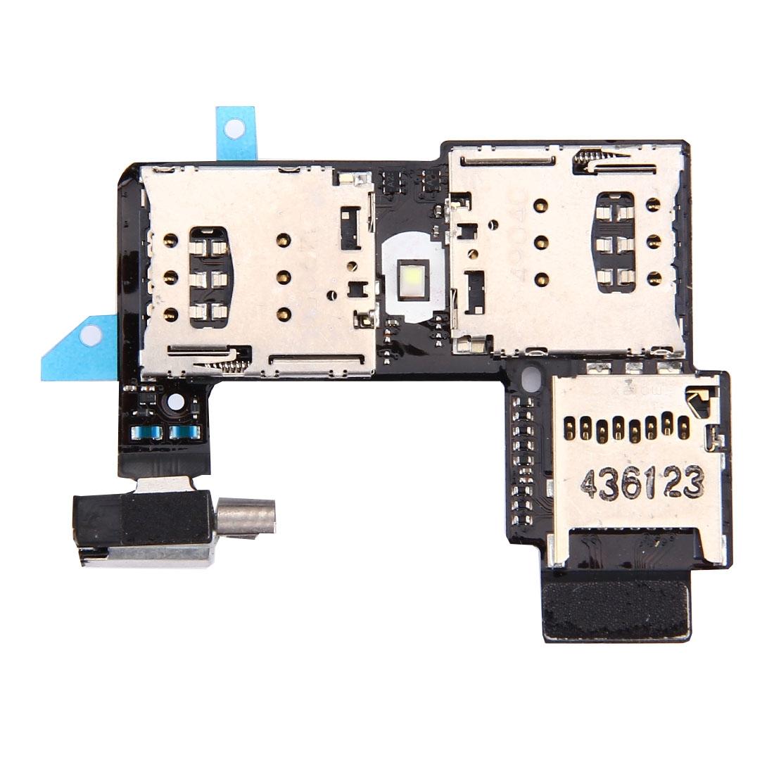 Replacement Sim And Sd Card Socket For Moto G2 Dual Sim-1915197742980927492
