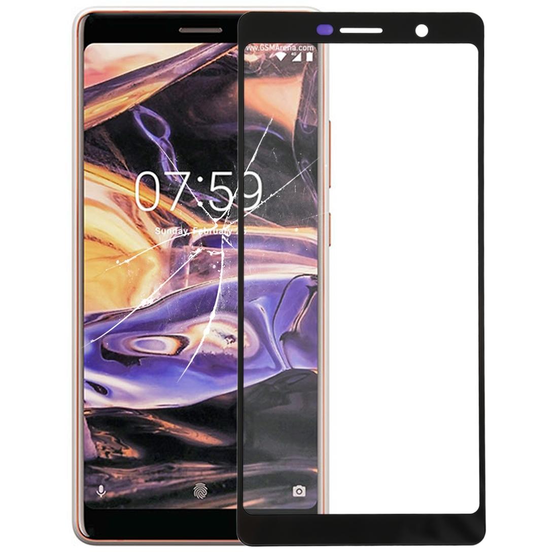 Replacement Front Screen Glass For Nokia 7 Plus / E9 Plus-1915196574607216645