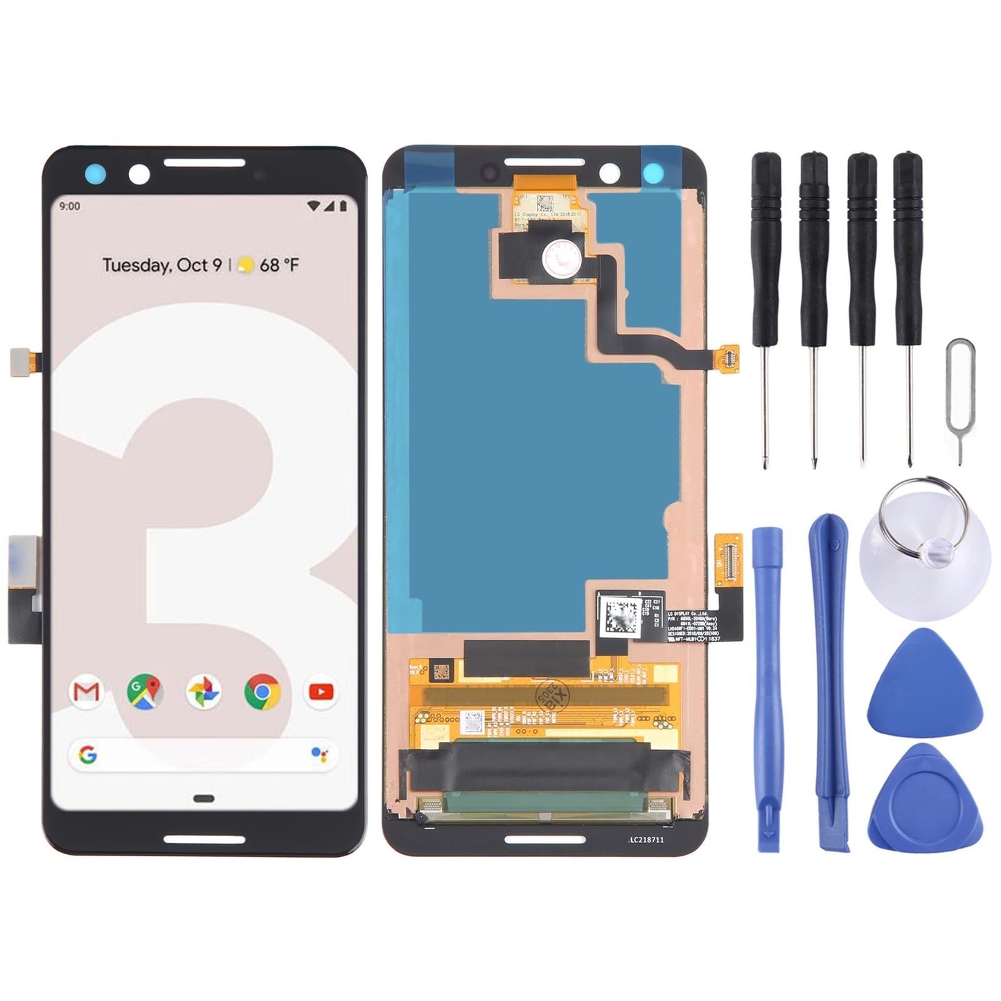 Google Pixel 3 Lcd Screen With Digitizer Assembly-1915196782846021638