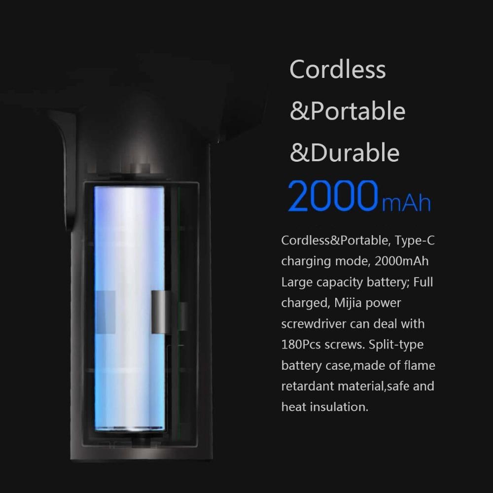 Xiaomi Mijia Cordless Screwdriver + 12 S2 Bits - Rechargeable-1915196987922321417