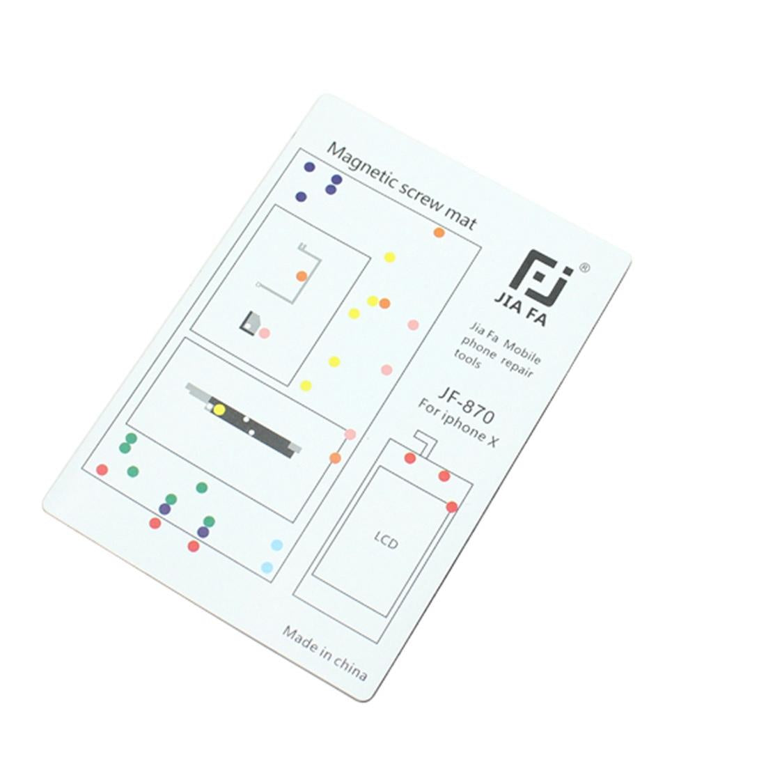 Iphone X Magnetic Screw Mat - Organize Screws-1915197589322600451