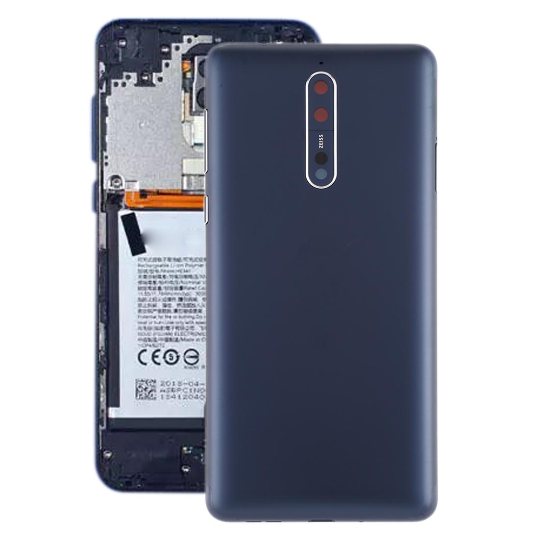 Nokia 8 Battery Back Cover With Camera Lens And Side Keys-1915196584702906374