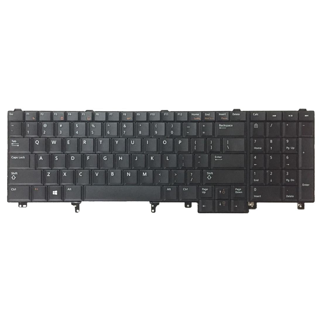 Dell Latitude E6520 E6530 E6540 E5520 E5520M E5530 Keyboard - Us Version-1915196797123432449