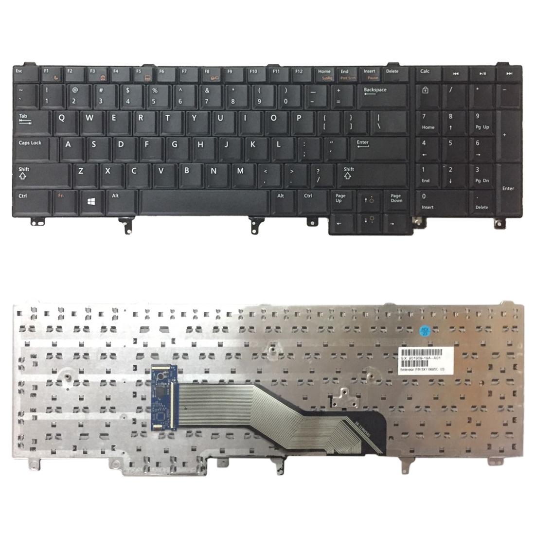 Dell Latitude E6520 E6530 E6540 E5520 E5520M E5530 Keyboard - Us Version-1915196797123432453
