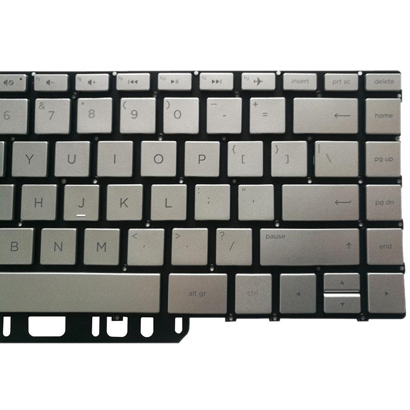 Backlit Us Keyboard For Hp Spectre X360 13-W Series - Silver-1915196600246996995