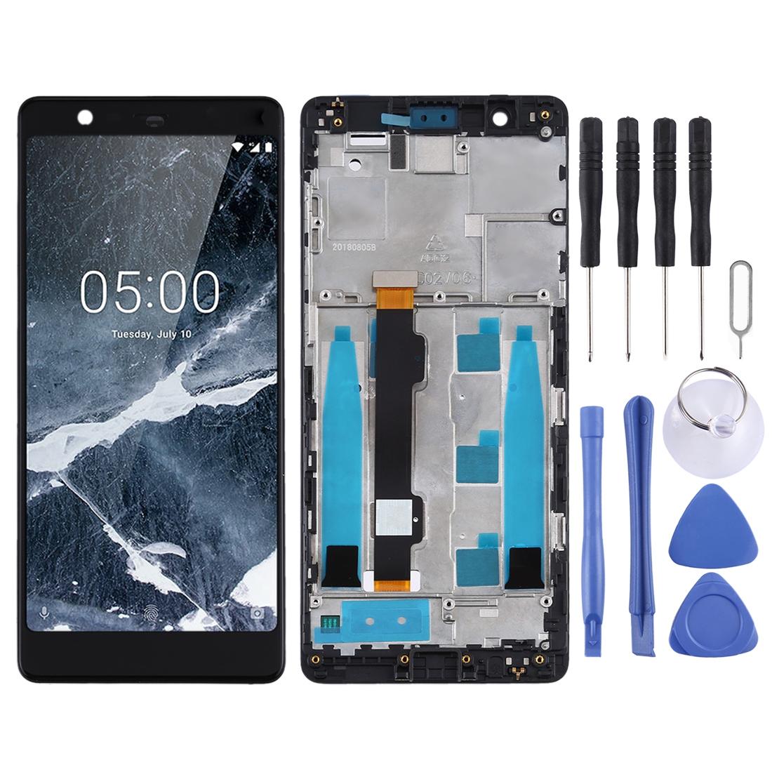 Replacement Lcd Screen For Nokia 5.1 With Frame-1915196576544985095