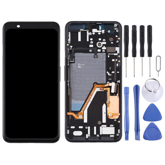 Full Assembly Lcd Screen With Frame For Google Pixel 4Xl-1922443471973650433