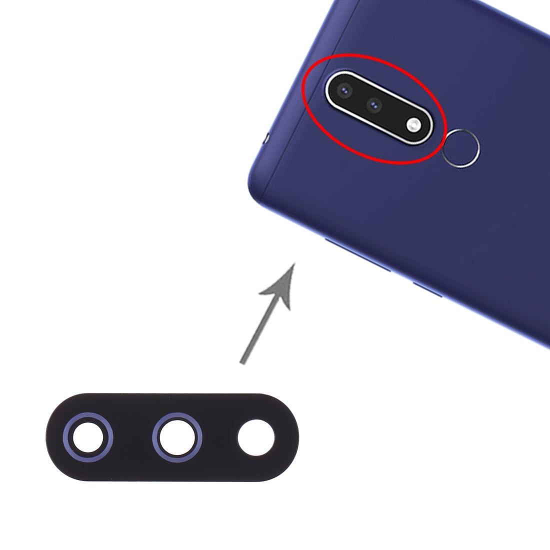 10-Piece Back Camera Lens For Nokia 3.1 Plus-1915197299387142147
