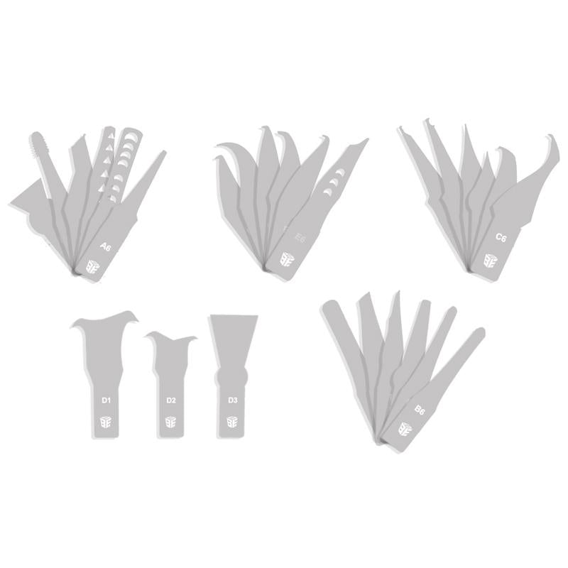 27-Piece Cpu Repair Knife Set For Cutting - Ideal For Repairing And Maintenance-1915197475749236741