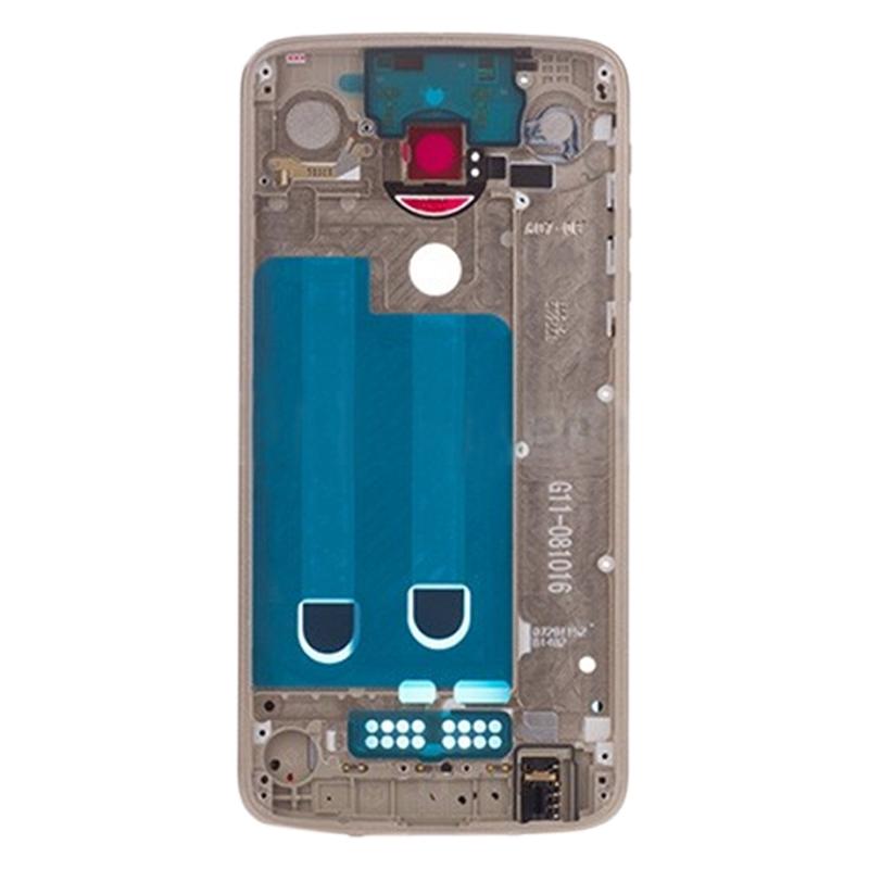 Gold Middle Frame Bezel Plate For Motorola Moto Z Play Xt1635-1915196563815272449