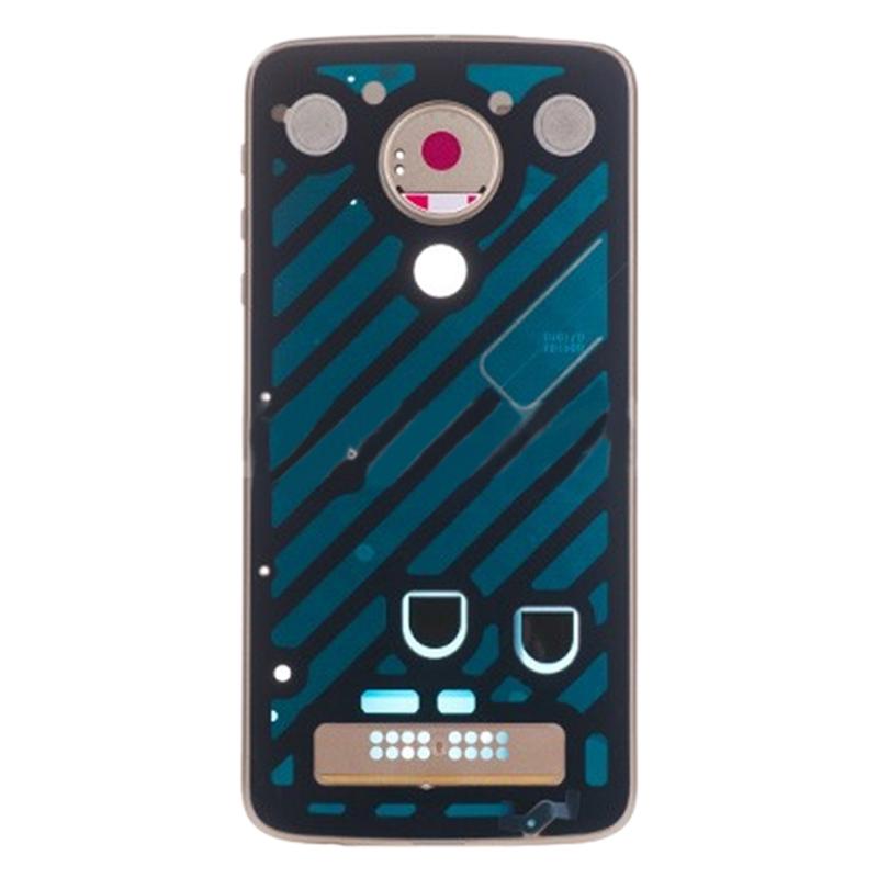 Gold Middle Frame Bezel Plate For Motorola Moto Z Play Xt1635-1915196563815272450