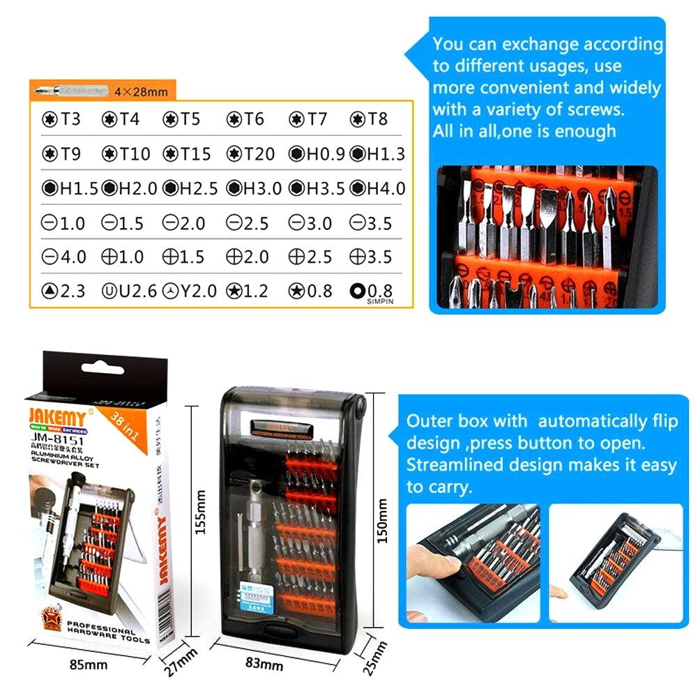 38-Piece Precision Screwdriver Set For Repair And Hand Tools-1915197399551315973