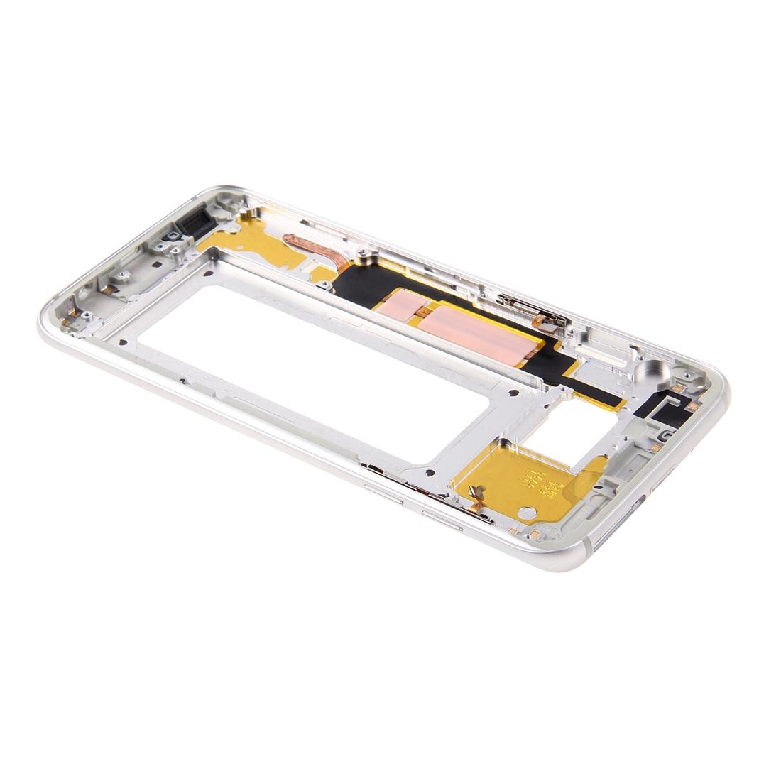 Silver Front Housing Lcd Frame Bezel For Galaxy S7 Edge-1915196597004800003