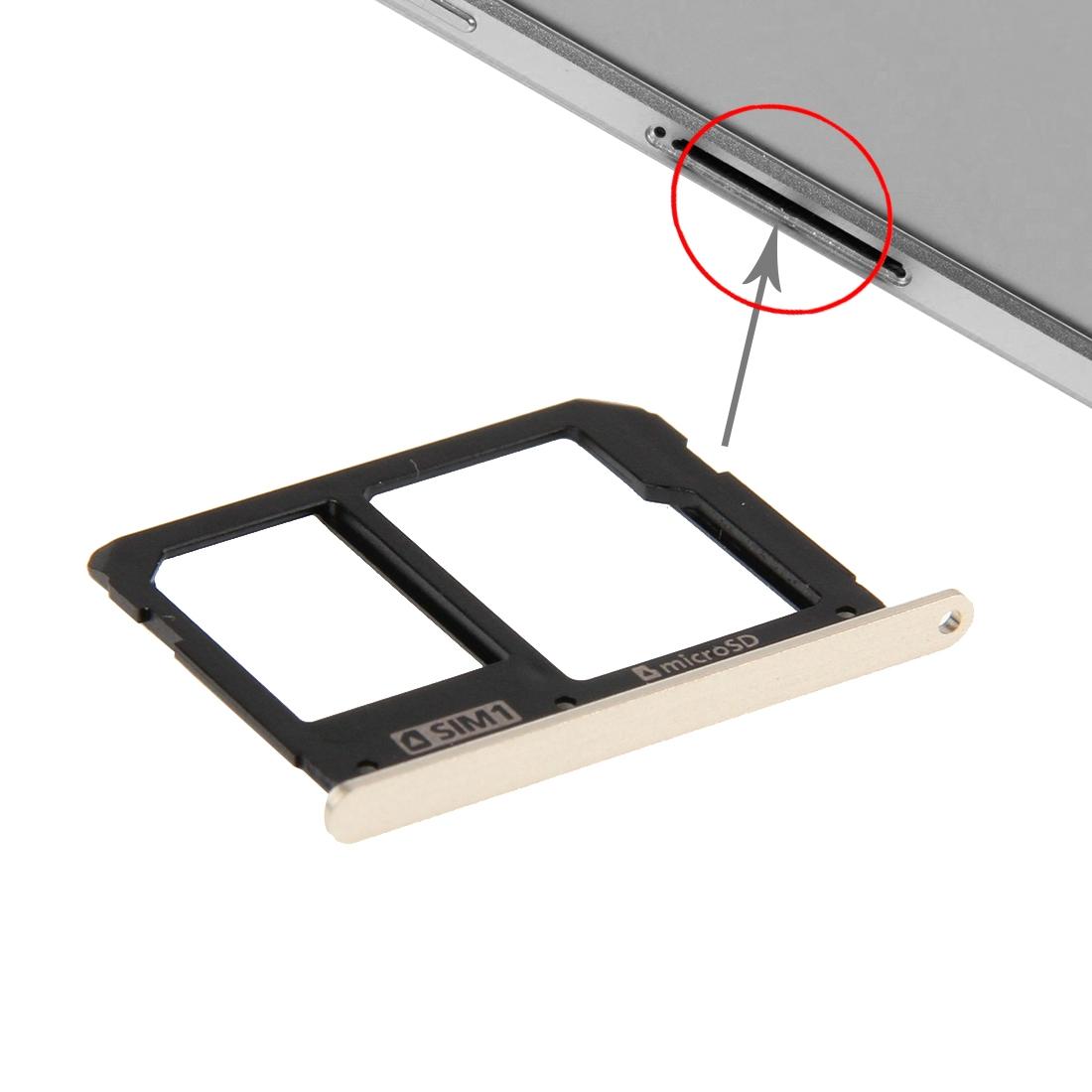 Gold Sim And Micro Sd Card Trays For Galaxy A9 2016 / A9000-1915198388937297924
