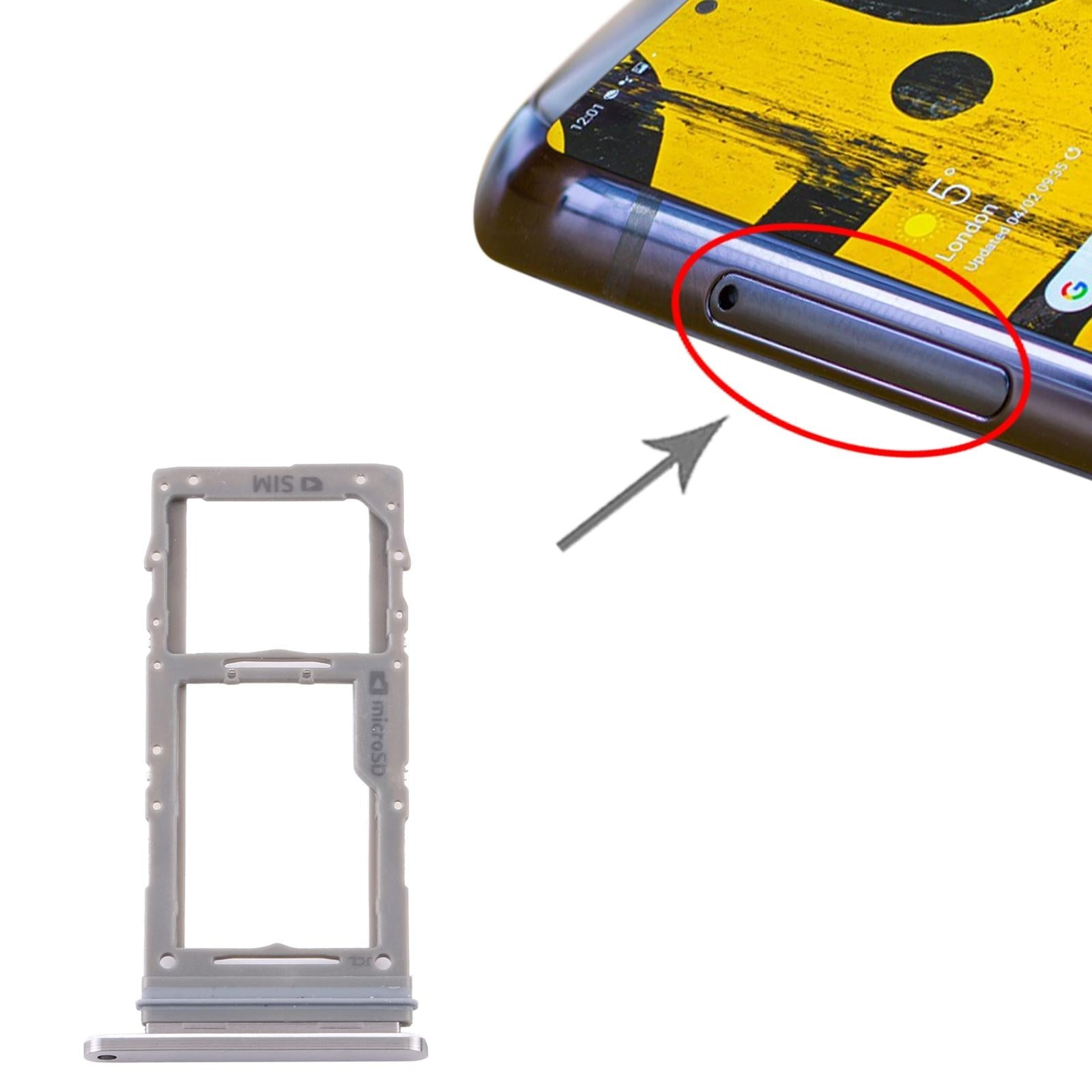 Samsung Galaxy Note 10 Lite Sim And Micro Sd Card Tray-1915196594307862532