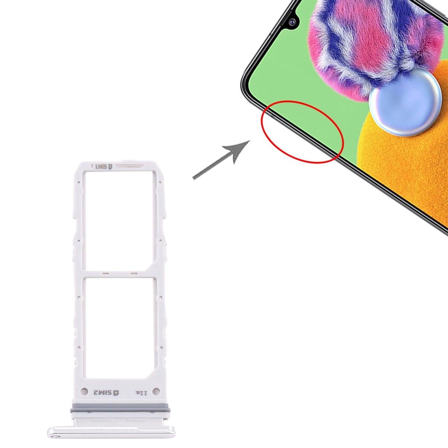 Samsung Galaxy A90 5G Sim Card Tray Set-1915196601404624896