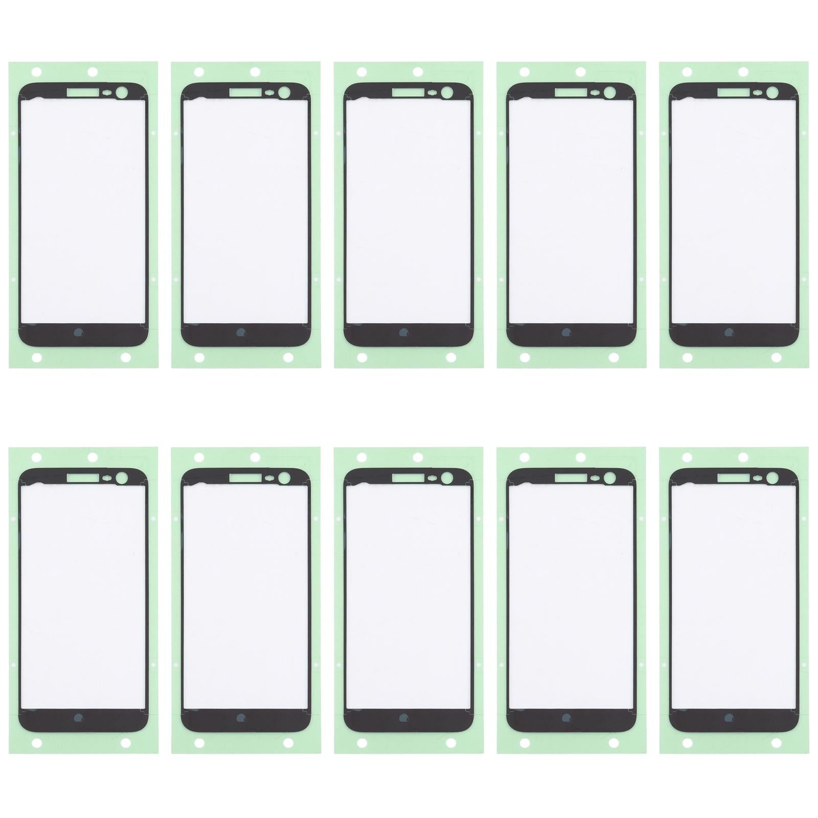 10-Pack Front Housing Adhesive For Samsung J260 - Black-1915197003760013317