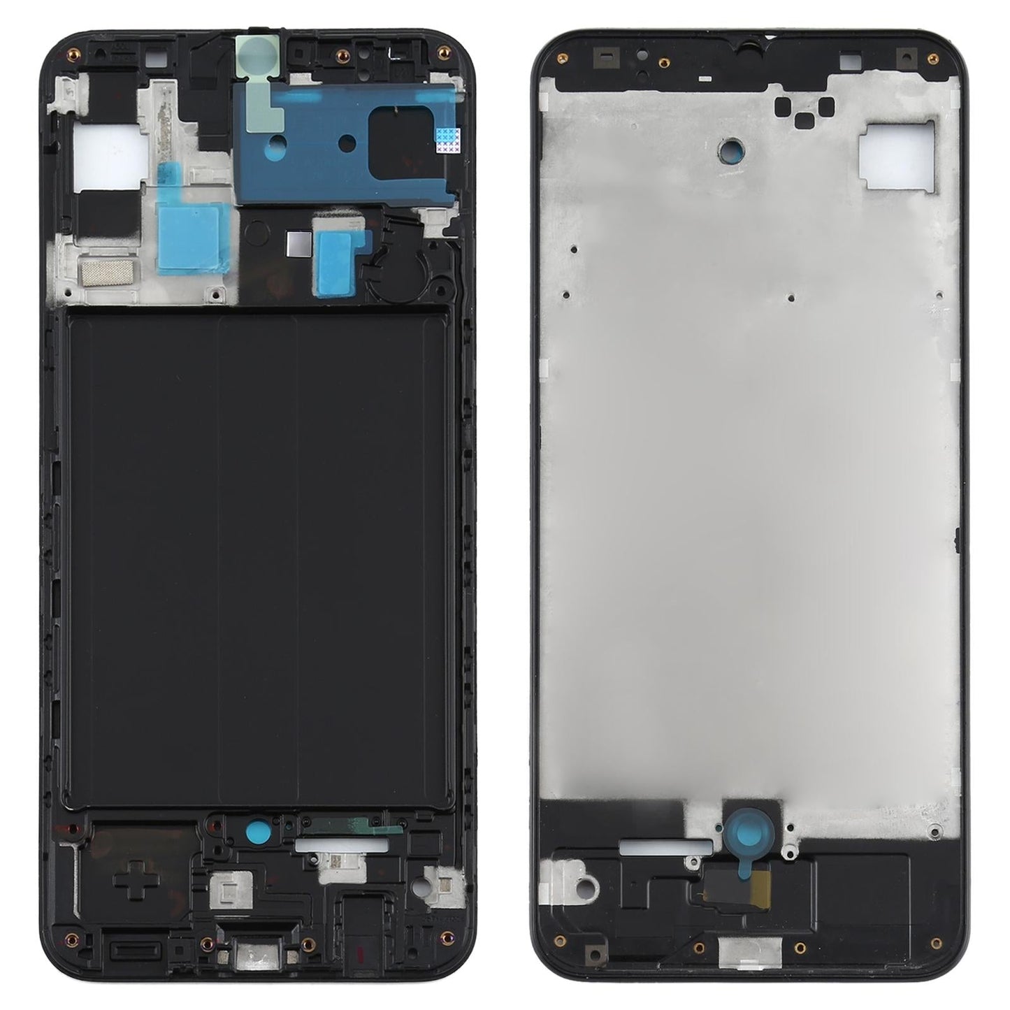 Samsung A50 Front Housing Lcd Frame - Black-1915197775214153734