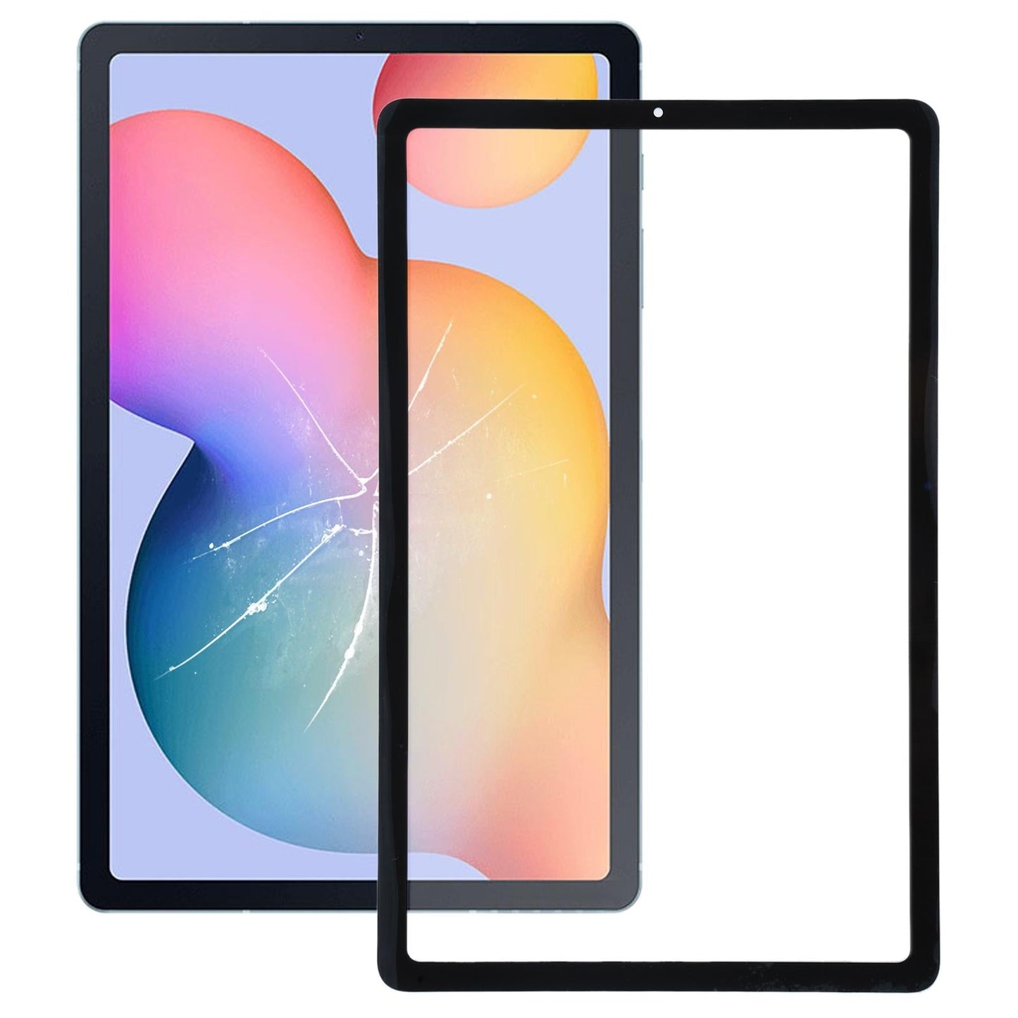 Front Outer Glass Lens For Sm P610 / P615 - Clear-1915196746179416070