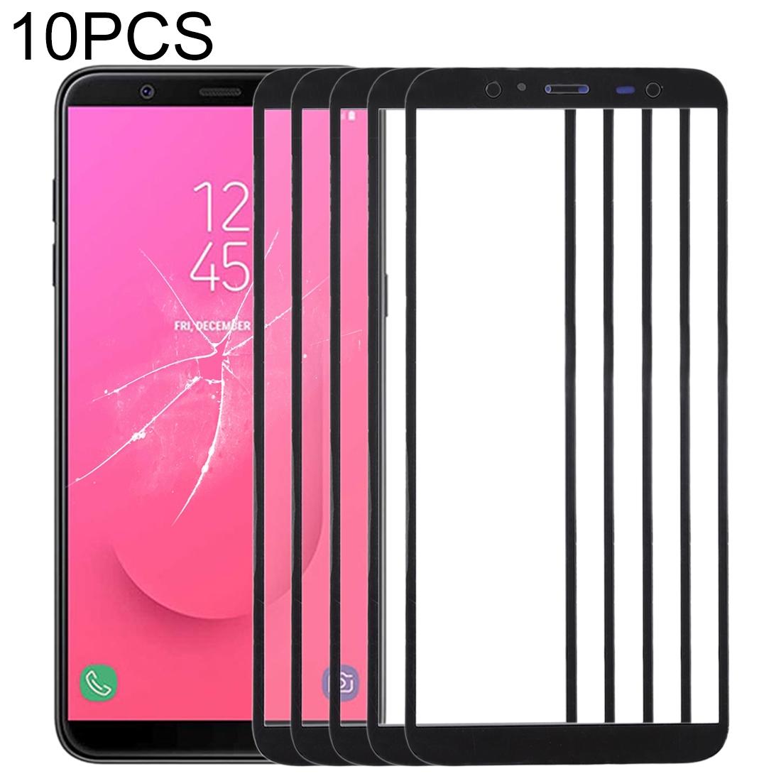 10-Pack Outer Glass Lens For Samsung Galaxy J8 - Compatible With J810 Models-1915196806900355078
