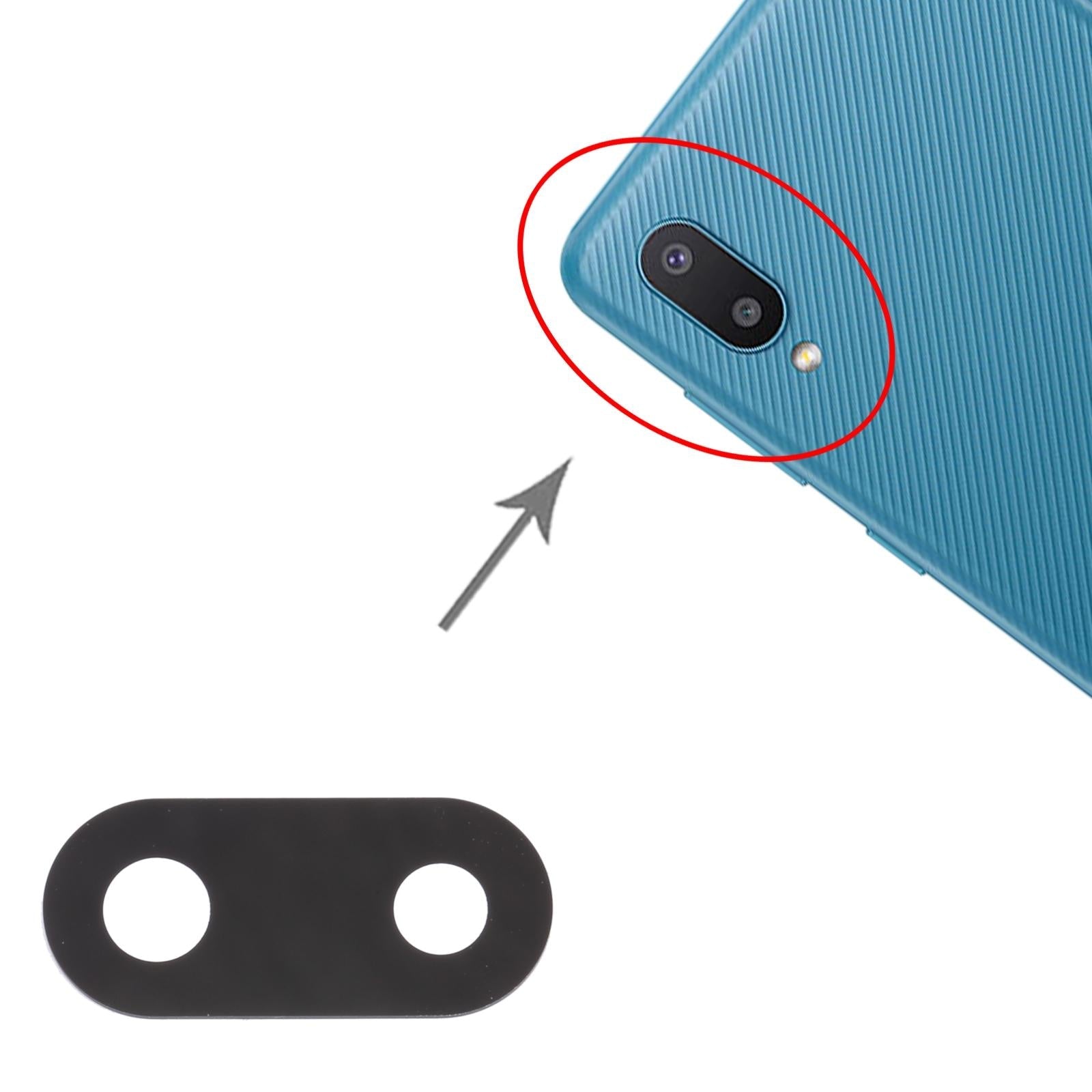 10-Piece Back Camera Lens For Samsung Galaxy M02 Sm-M022-1915197470812540931